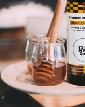 Hydrating and Even Tone African Black Soap Wash with Honey and Lemongrass Tea