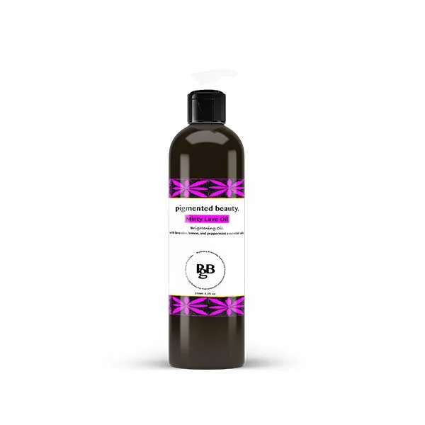 Pigmented Beauty Minty Lave Brightening Oil with Lemon, Lavender, and Peppermint 250ml