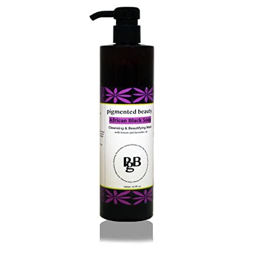 Cleansing and Beautifying African Black Soap Wash with Lavender and Lemon